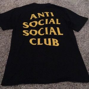 Anti social social club tee